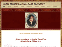 Tablet Screenshot of logiamdblavatsky.com